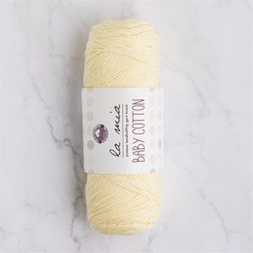 La Mia Baby Cotton 33626 L028 Bebe Sarı El Örgü İpi
