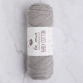 La Mia Baby Cotton 33631 L031 Gri El Örgü İpi