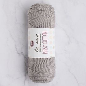 La Mia Baby Cotton 33631 L031 Gri El Örgü İpi