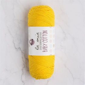 La Mia Baby Cotton 33632 L003 Hardal Sarısı El Örgü İpi