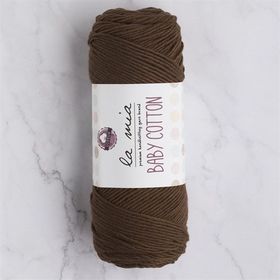 La Mia Baby Cotton 33633 L005 Kahverengi El Örgü İpi