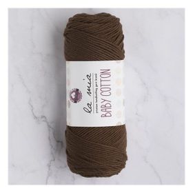 La Mia Baby Cotton 33633 L005 Kahverengi El Örgü İpi