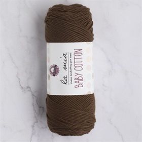 La Mia Baby Cotton 33633 L005 Kahverengi El Örgü İpi