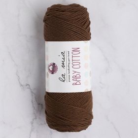 La Mia Baby Cotton 33633 L005 Kahverengi El Örgü İpi
