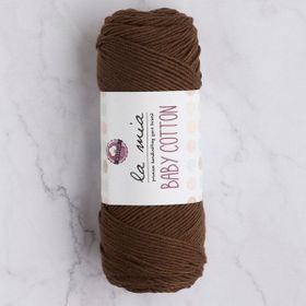La Mia Baby Cotton 33633 L005 Kahverengi El Örgü İpi