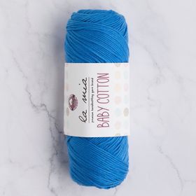 La Mia Baby Cotton 33635 L034 Koyu Mavi El Örgü İpi