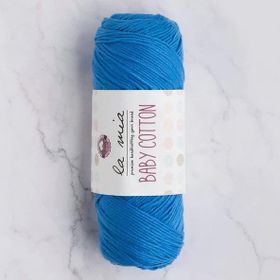 La Mia Baby Cotton 33635 L034 Koyu Mavi El Örgü İpi