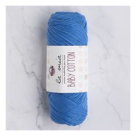 La Mia Baby Cotton 33635 L034 Koyu Mavi El Örgü İpi
