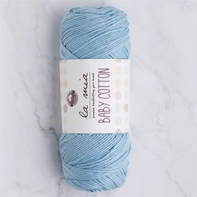 La Mia Baby Cotton 33640 L041 Mavi El Örgü İpi