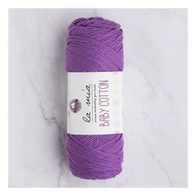 La Mia Baby Cotton 33642 L039 Mor El Örgü İpi