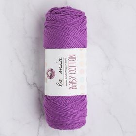 La Mia Baby Cotton 33642 L039 Mor El Örgü İpi