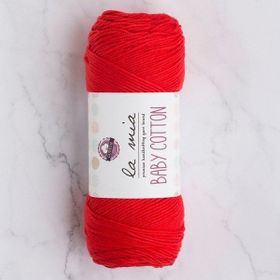 La Mia Baby Cotton 33644 L004 Nar Çiçeği El Örgü İpi