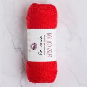 La Mia Baby Cotton 33644 L004 Nar Çiçeği El Örgü İpi