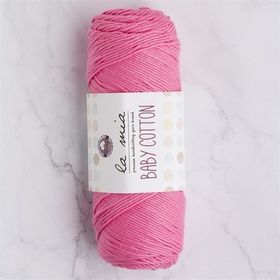 La Mia Baby Cotton 33645 L046 Pembe El Örgü İpi