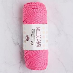 La Mia Baby Cotton 33645 L046 Pembe El Örgü İpi