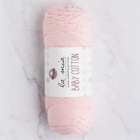 La Mia Baby Cotton 33650 L040 Şeker Pembe El Örgü İpi