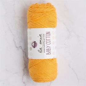 La Mia Baby Cotton 33652 L037 Turuncu El Örgü İpi