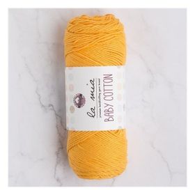 La Mia Baby Cotton 33652 L037 Turuncu El Örgü İpi