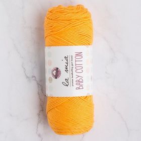 La Mia Baby Cotton 33652 L037 Turuncu El Örgü İpi