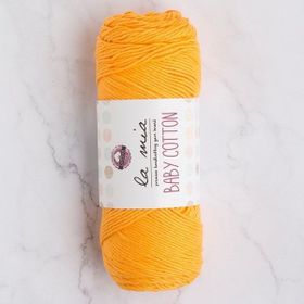 La Mia Baby Cotton 33652 L037 Turuncu El Örgü İpi