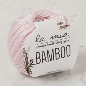 La Mia Bamboo 33859 L057 Pembe El Örgü İpi