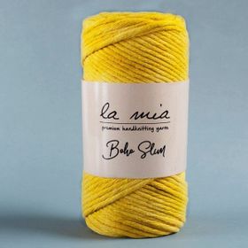 La Mia Boho Slim 34195 L003 Sarı El Örgü İpi