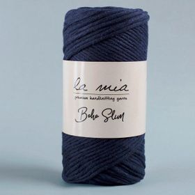 La Mia Boho Slim 34202 L023 Lacivert El Örgü İpi