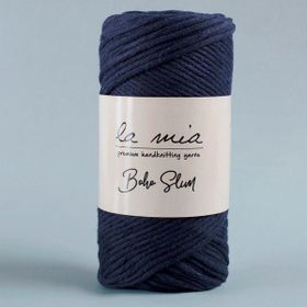 La Mia Boho Slim 34202 L023 Lacivert El Örgü İpi
