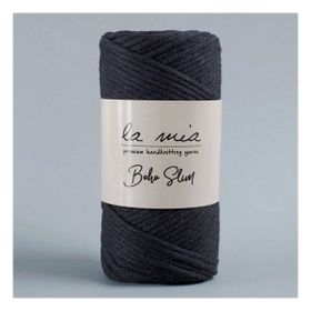La Mia Boho Slim 34203 L006 Siyah El Örgü İpi