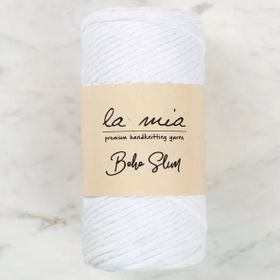 La Mia Boho Slim 34425 L001 Beyaz El Örgü İpi