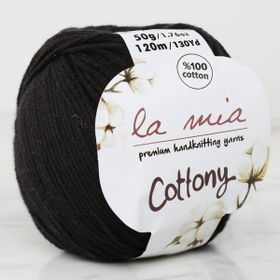 La Mia Cottony 33556 P21 Siyah Bebek El Örgü İpi