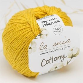 La Mia Cottony 33559 P18-L018 Hardal Sarı Bebek El Örgü İpi