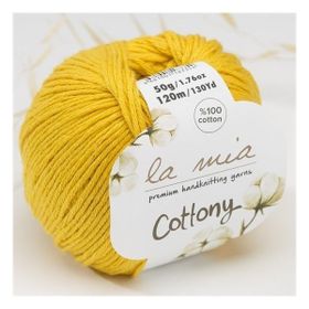 La Mia Cottony 33559 P18-L018 Hardal Sarı Bebek El Örgü İpi