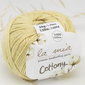 La Mia Cottony 33562 P15-L015 Sarı Bebek El Örgü İpi