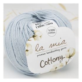 La Mia Cottony 33563 P14-L014 Bebe Mavi Bebek El Örgü İpi