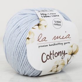 La Mia Cottony 33563 P14-L014 Bebe Mavi Bebek El Örgü İpi