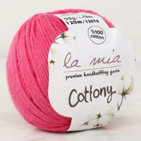 La Mia Cottony 33571 P6-L006 Fuşya Bebek El Örgü İpi