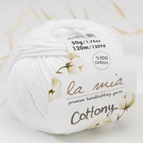 La Mia Cottony 33576 P1-L001 Beyaz Bebek El Örgü İpi