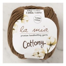 La Mia Cottony 33655 P23-L199 Açık Kahverengi Bebek El Örgü İpi