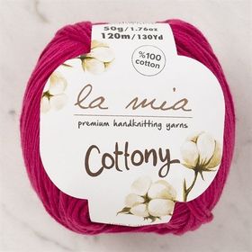 La Mia Cottony 33656 P24 Fuşya Bebek El Örgü İpi