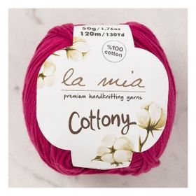 La Mia Cottony 33656 P24 Fuşya Bebek El Örgü İpi