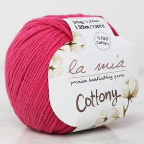 La Mia Cottony 33656 P24 Fuşya Bebek El Örgü İpi