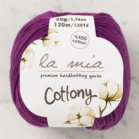 La Mia Cottony 33657 P25 Mor Bebek El Örgü İpi