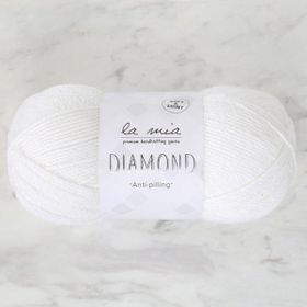 La Mia Diamond 33721 L001 Beyaz El Örgü İpi