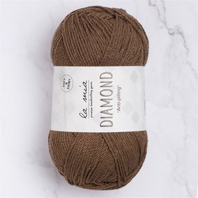 La Mia Diamond 33732 L158 Koyu Kahverengi El Örgü İpi