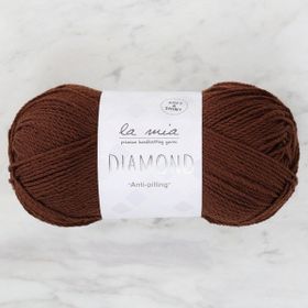 La Mia Diamond 33732 L158 Koyu Kahverengi El Örgü İpi