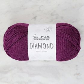 La Mia Diamond 34261 L019 Koyu Mor El Örgü İpi