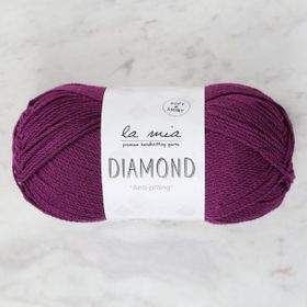 La Mia Diamond 34261 L019 Koyu Mor El Örgü İpi