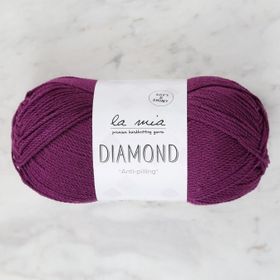 La Mia Diamond 34261 L019 Koyu Mor El Örgü İpi