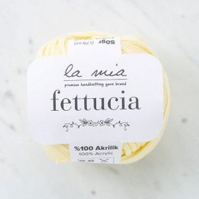 La Mia Fettucia 33878 L028 Toz Sarı El Örgü İpi